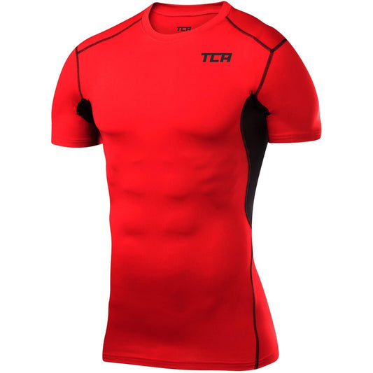 Tca Hyperfusion Short Sleeve S  Hfss Red Junior