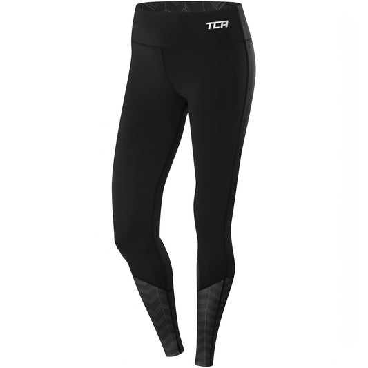 Tca Impulse Printed Long Tights S Wocvti Blackasphalt