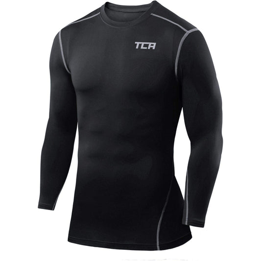 Tca Pro Performance Long Sleeve S Tcals Black