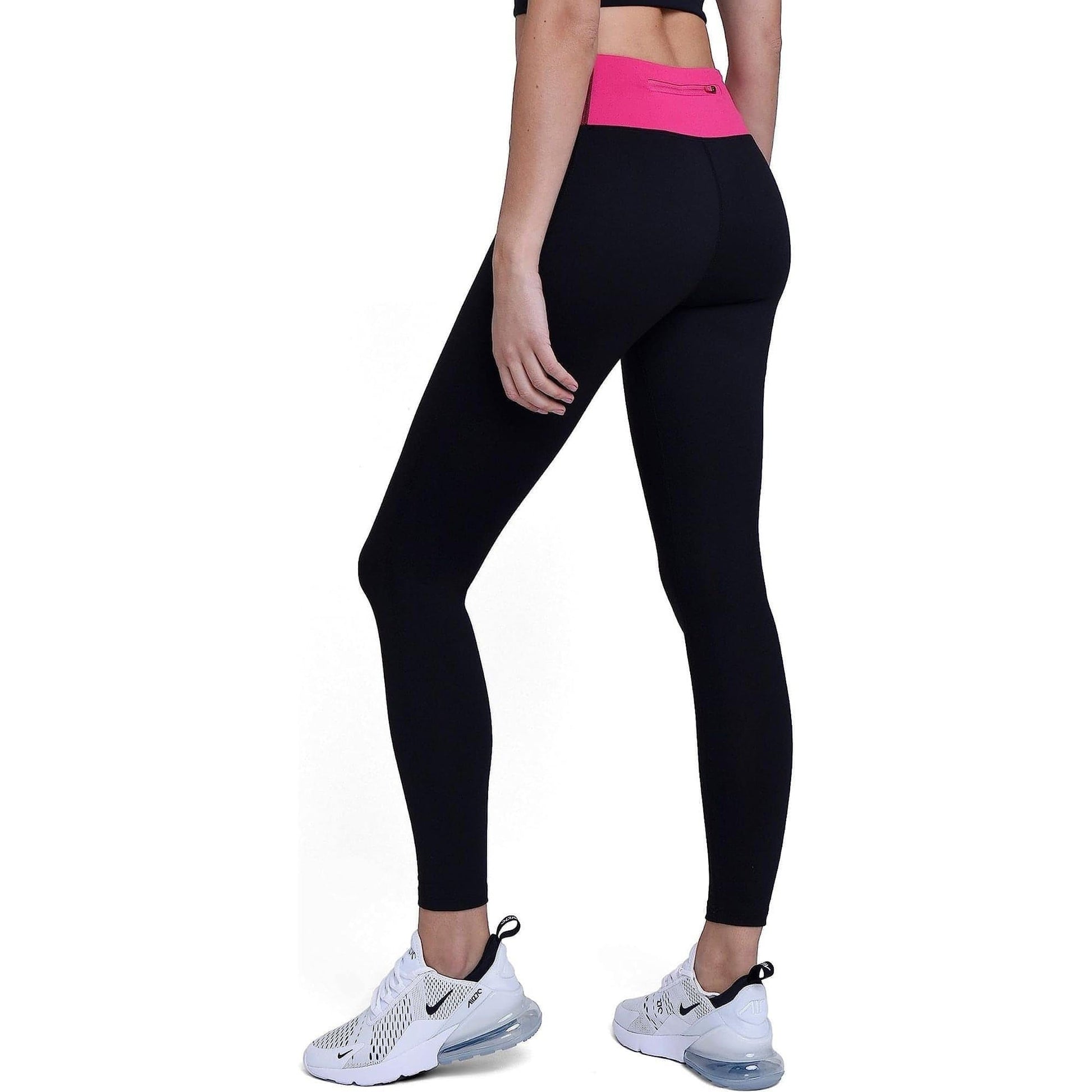 Tca Pro Performance Supereme High Waist Long Tights Wtti S  Blackpink Back View