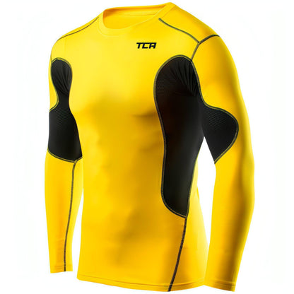 Tca Superthermal Long Sleeve S  Stls Junior Yellow