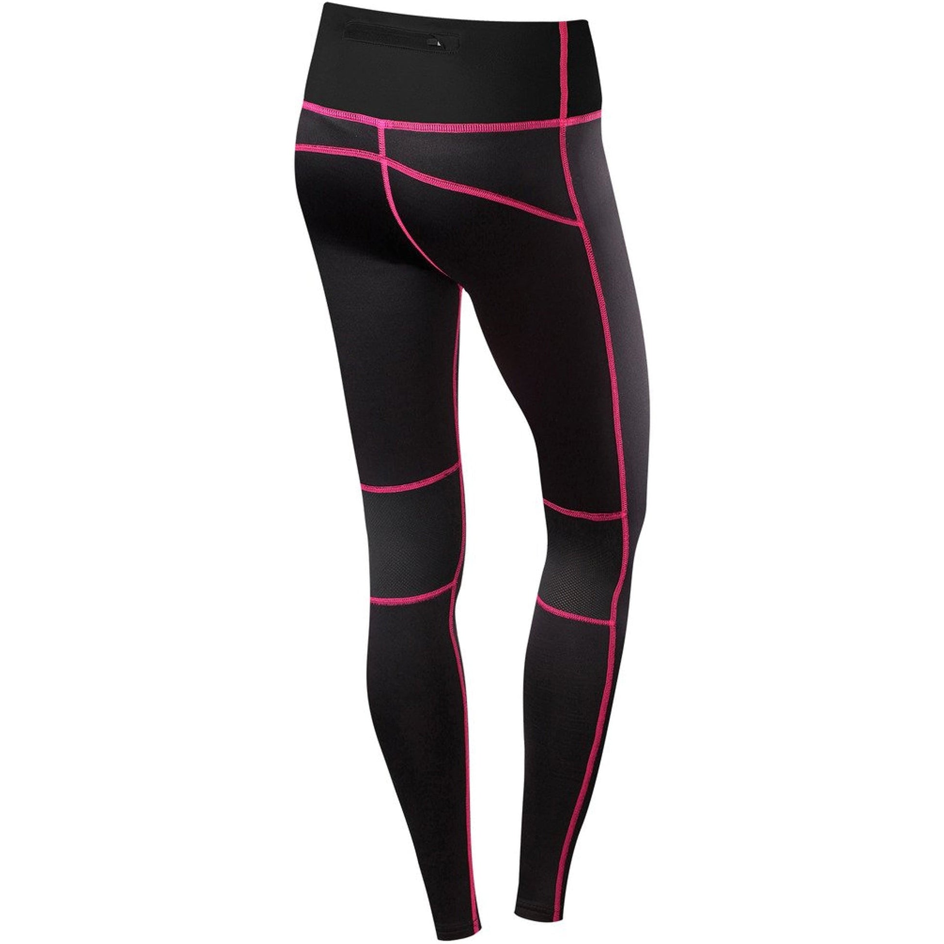 Tca Superthermal Performance Long Tights S  St Blackpink Back View