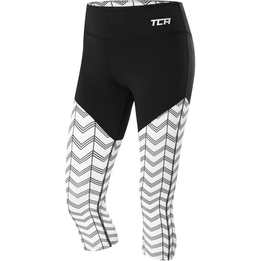 Tca Supreme Capri Tights S Wocvca Blackwhite