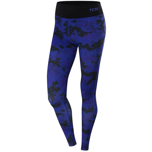 Tca Supreme Graphic Long Tights S Wpti Blue