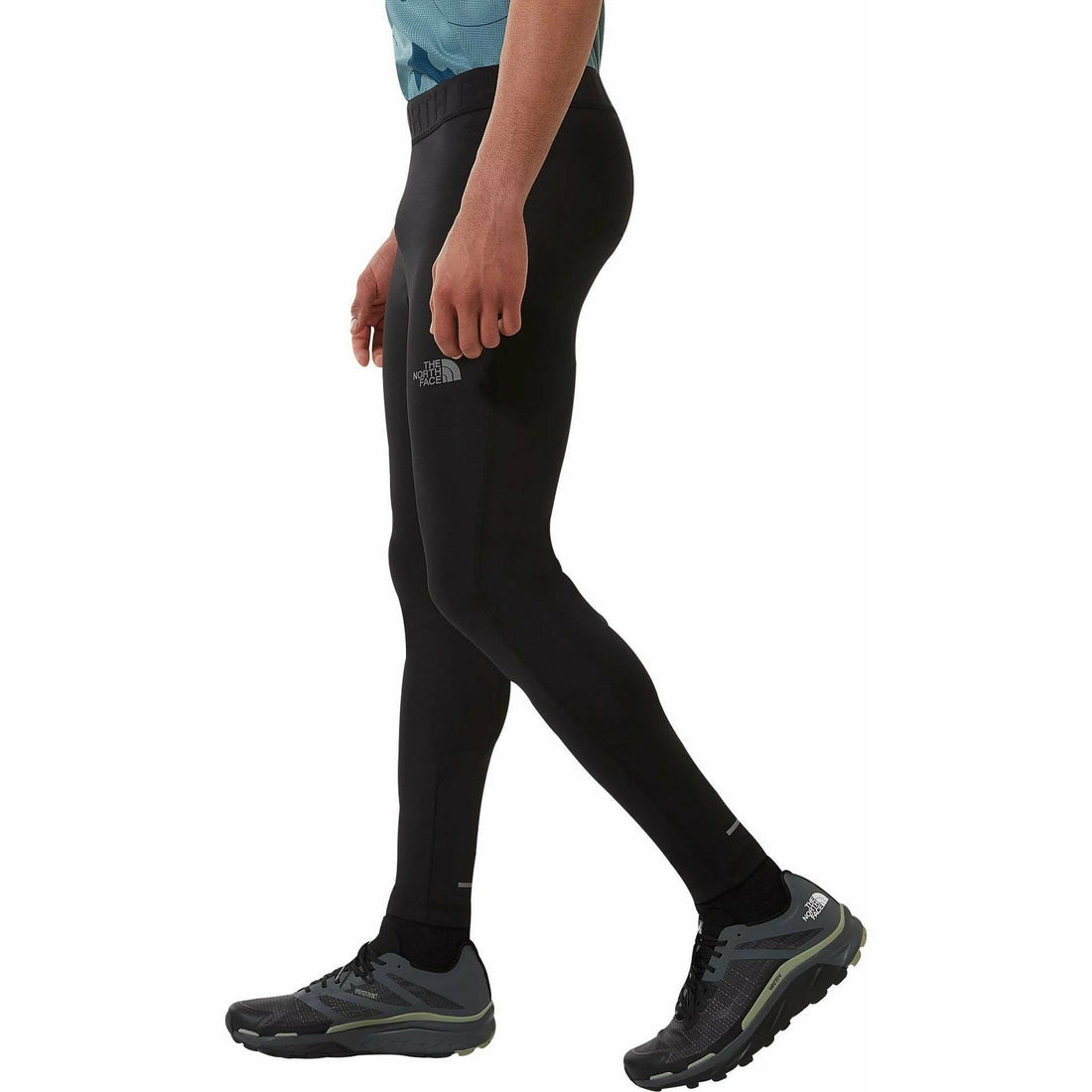 The North Face Mens Long Running Tights Black Start Fitness