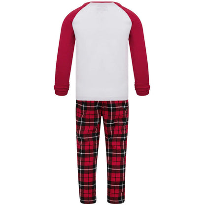 Tokyo Laundry Reindeer Piece Pj  Red Back View