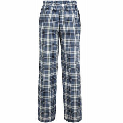 Tokyo Laundry Summon Checked Lounge Pants  Blue Back View
