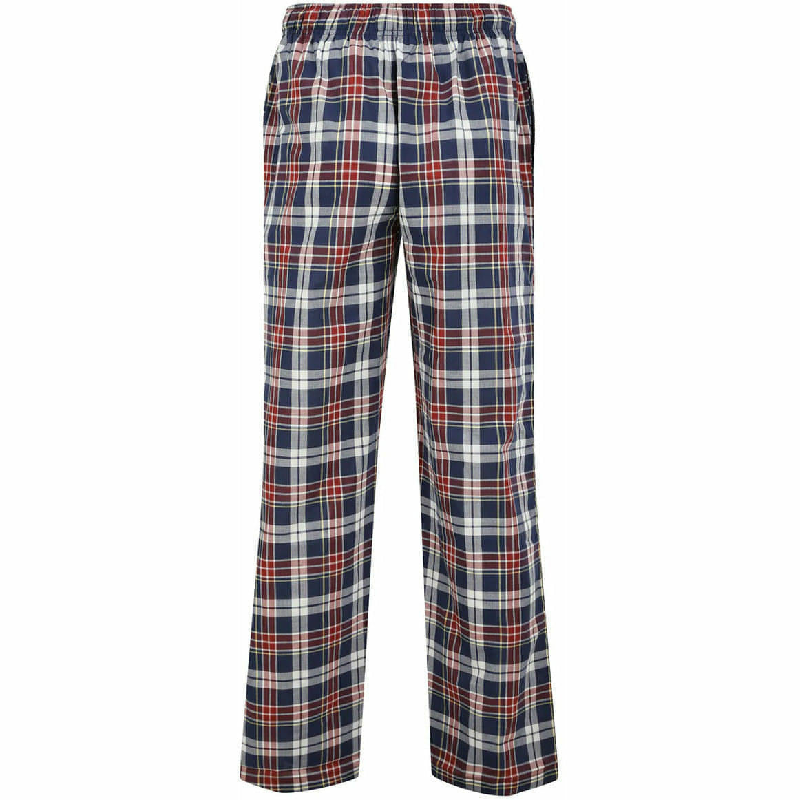 Tokyo Laundry Summon Checked Lounge Pants  Red Back View