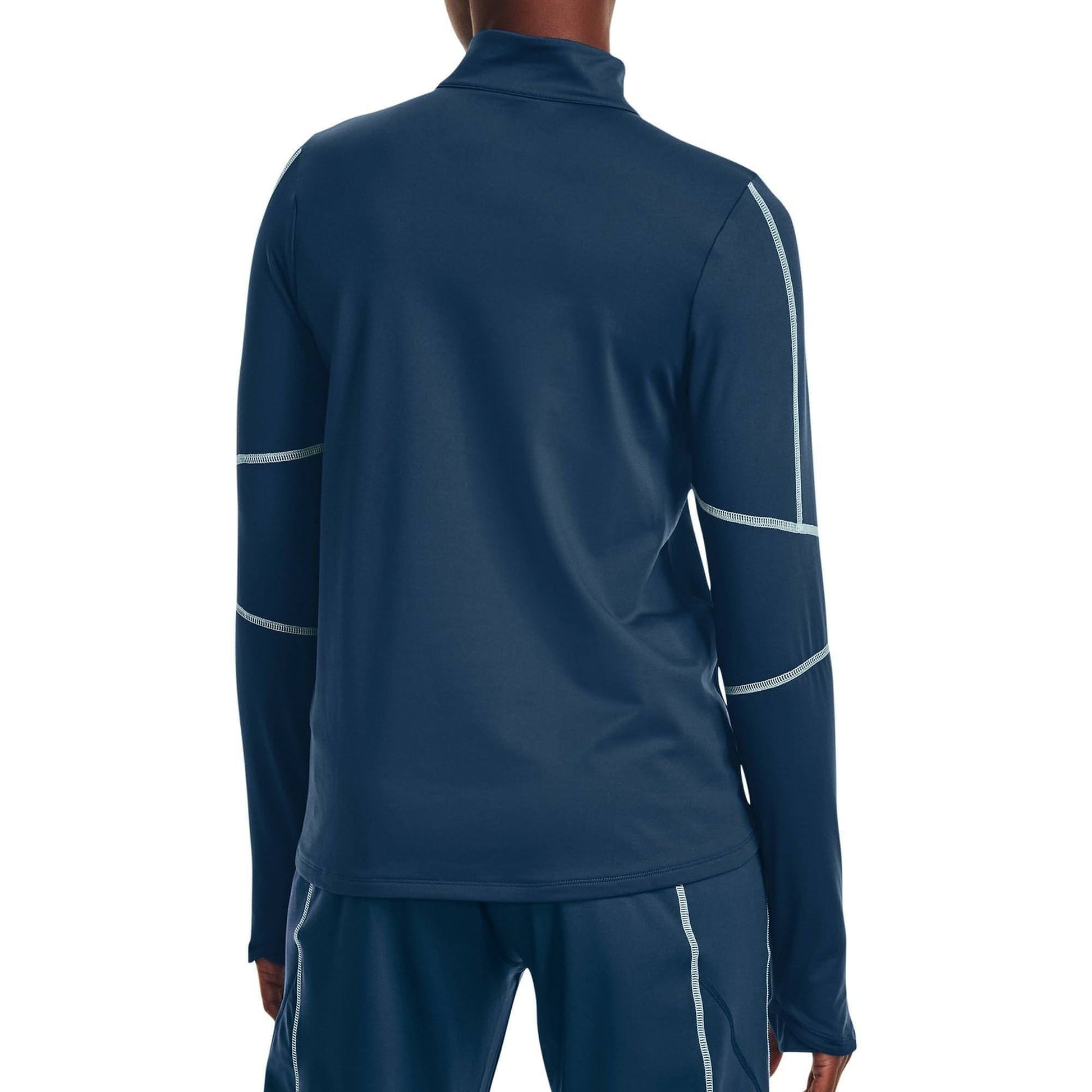 Under Armour Cold Weather Half Zip Long Sleeve Back View