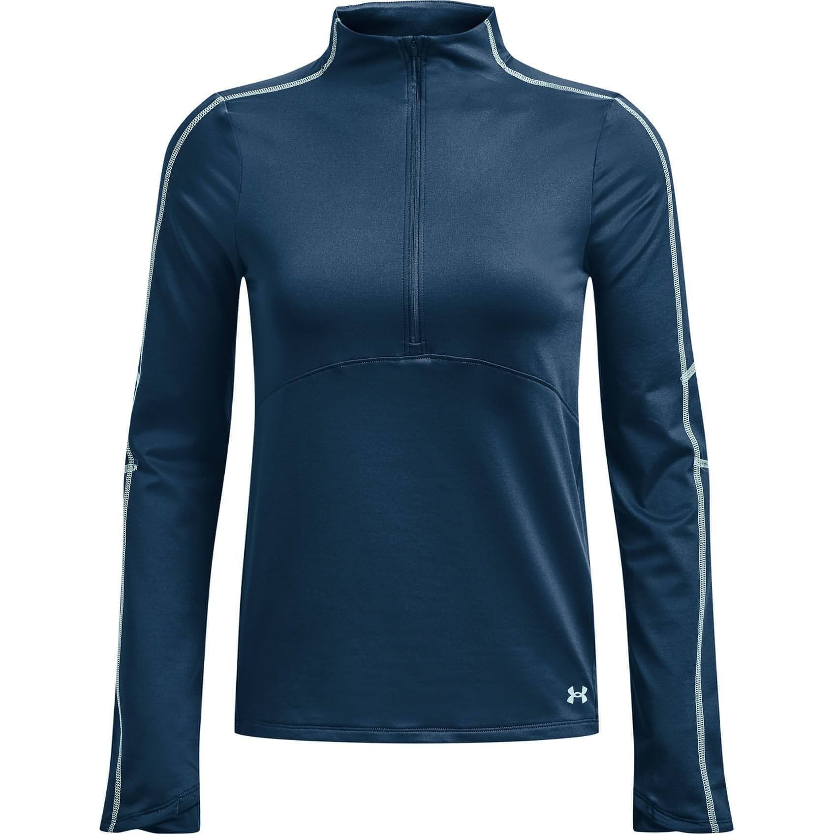 Under Armour Cold Weather Half Zip Long Sleeve Front - Front View