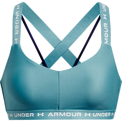 Under Armour Crossback Low Sports Bra Front - Front View