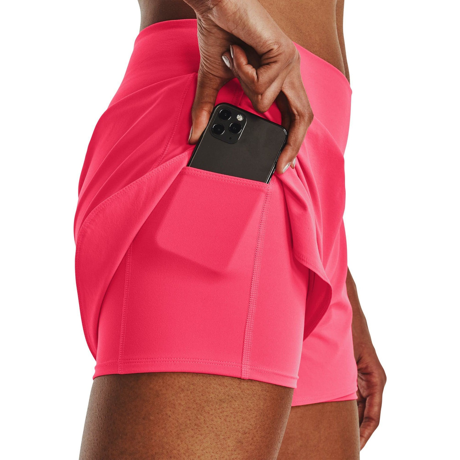 Under Armour Flex Woven 2 In 1 Womens Training Shorts - Pink
