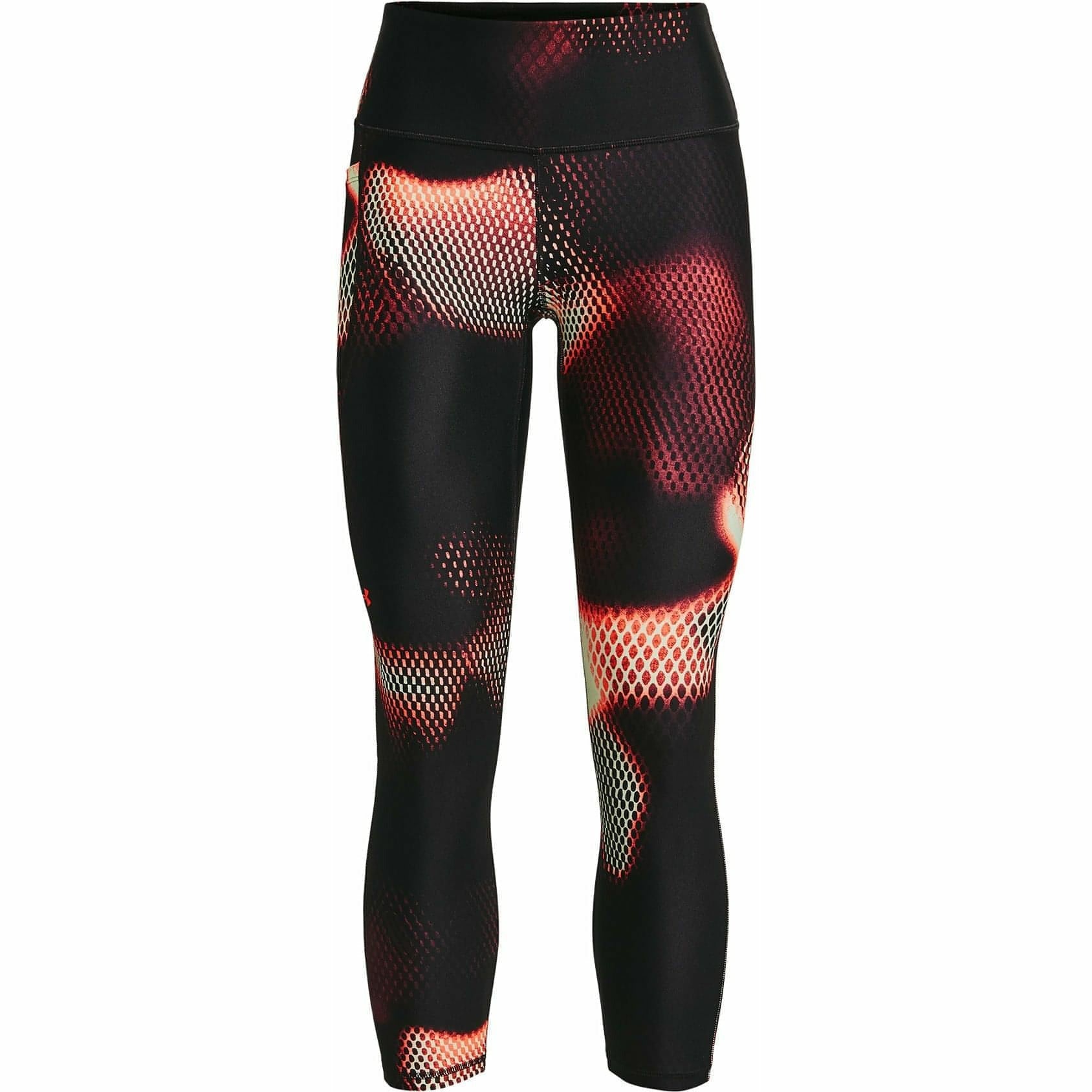 Under Armour Heatgear Printed Tights Front - Front View