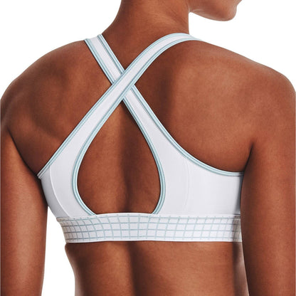 Under Armour Mid Crossback Sports Bra Back View