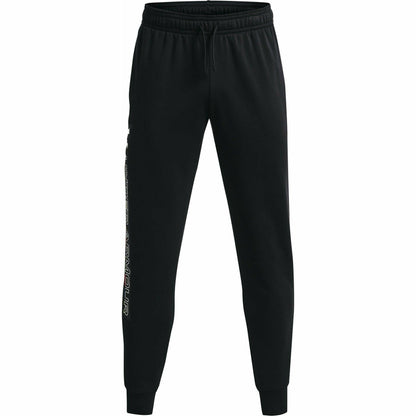 Under Armour Rival Fleece Graphic Joggers Front - Front View