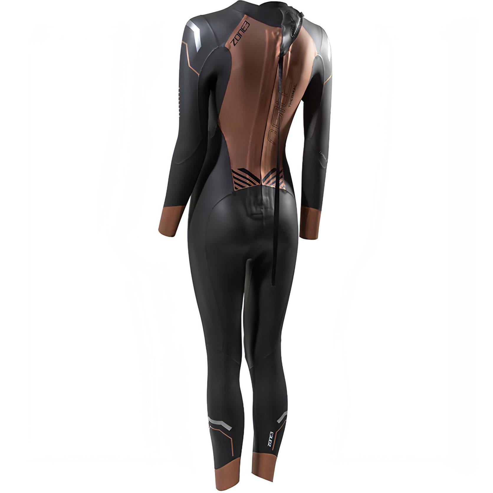 Zone3 Thermal Agile Wetsuit Ws22Wtag101 Back View