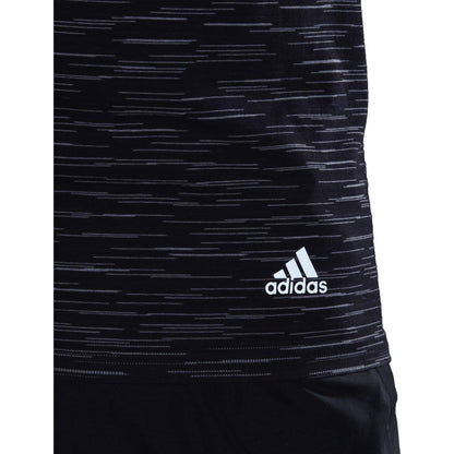 adidas 25-7 Decode Short Sleeve Mens Running Top - Black - Start Fitness