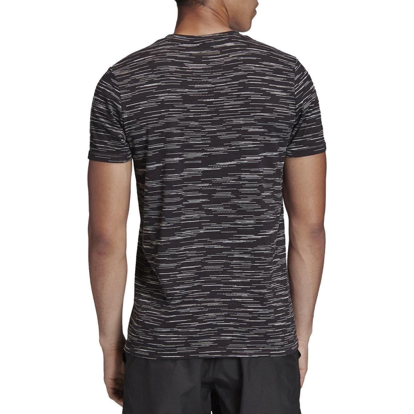 adidas 25-7 Decode Short Sleeve Mens Running Top - Black - Start Fitness