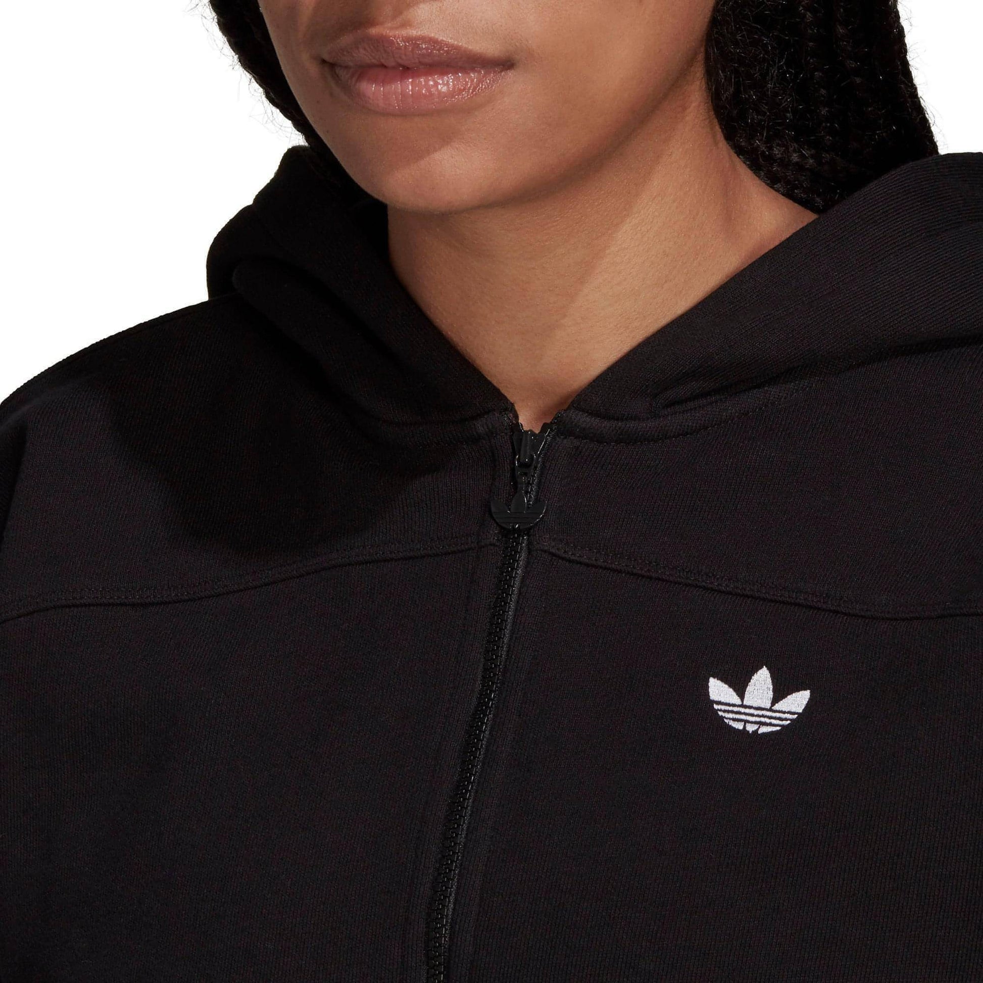 Adidas Cropped Track Top  Details