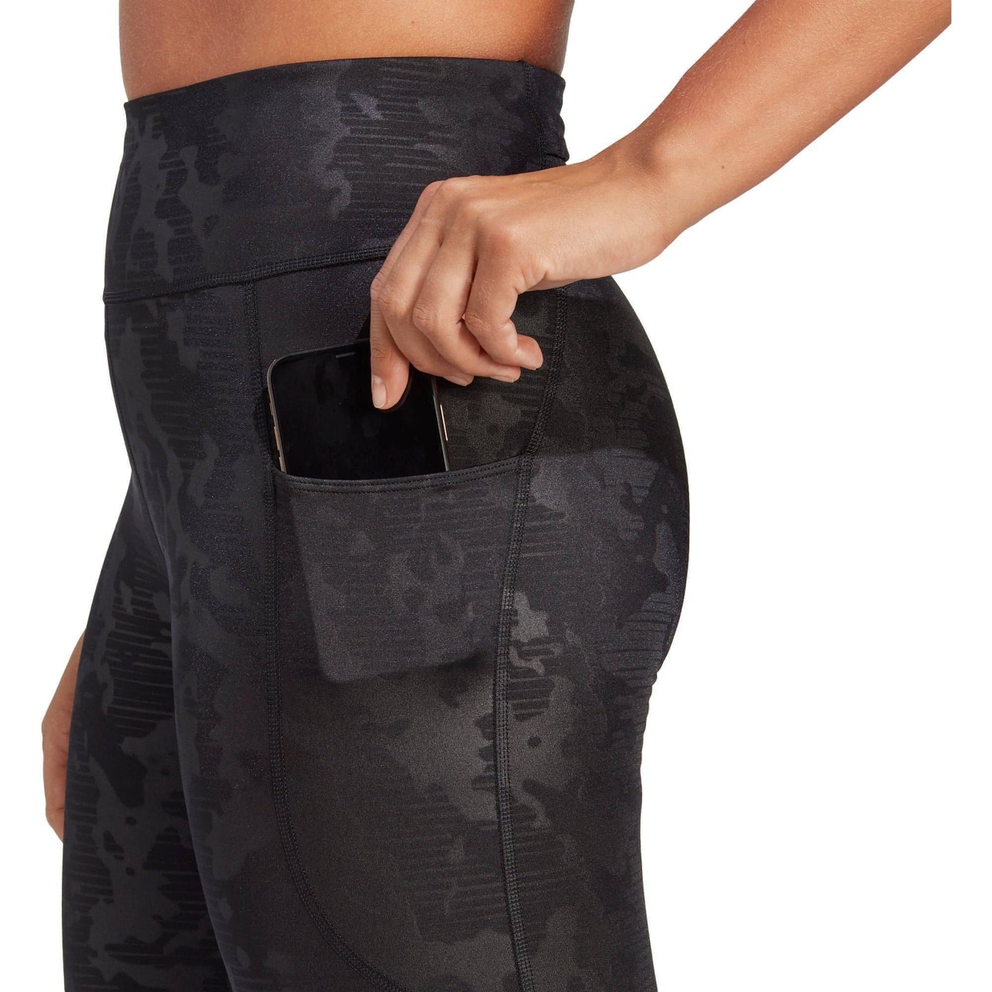 adidas DailyRun Embossed High Rise Womens 7/8 Running Tights