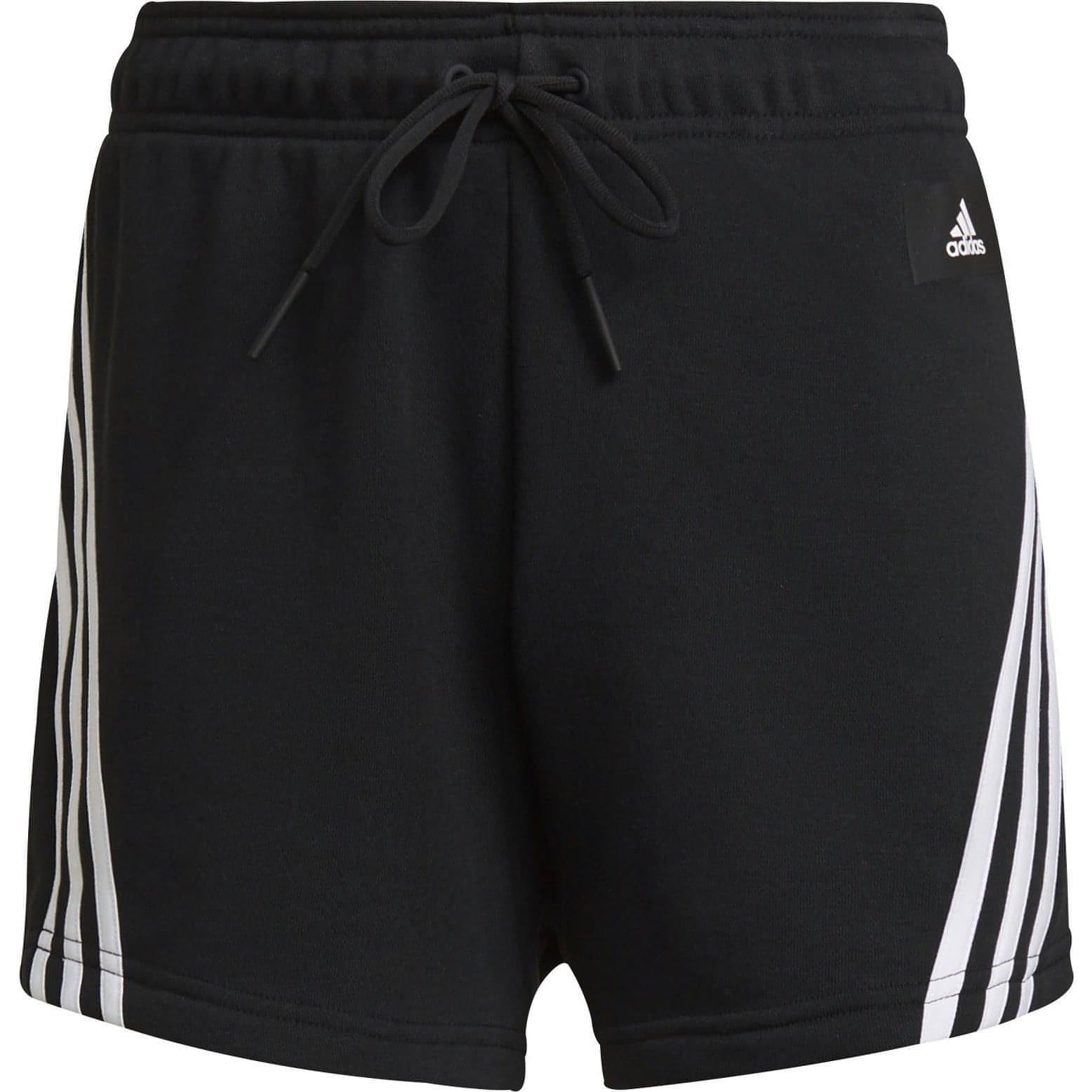 Adidas Future Icon Stripes Shorts Gu9690 Front - Front View
