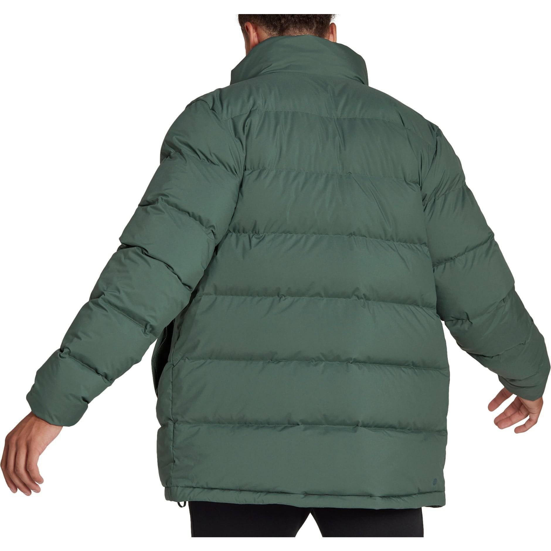 Adidas Helionic Mid Length Down Jacket Hg6282 Back View