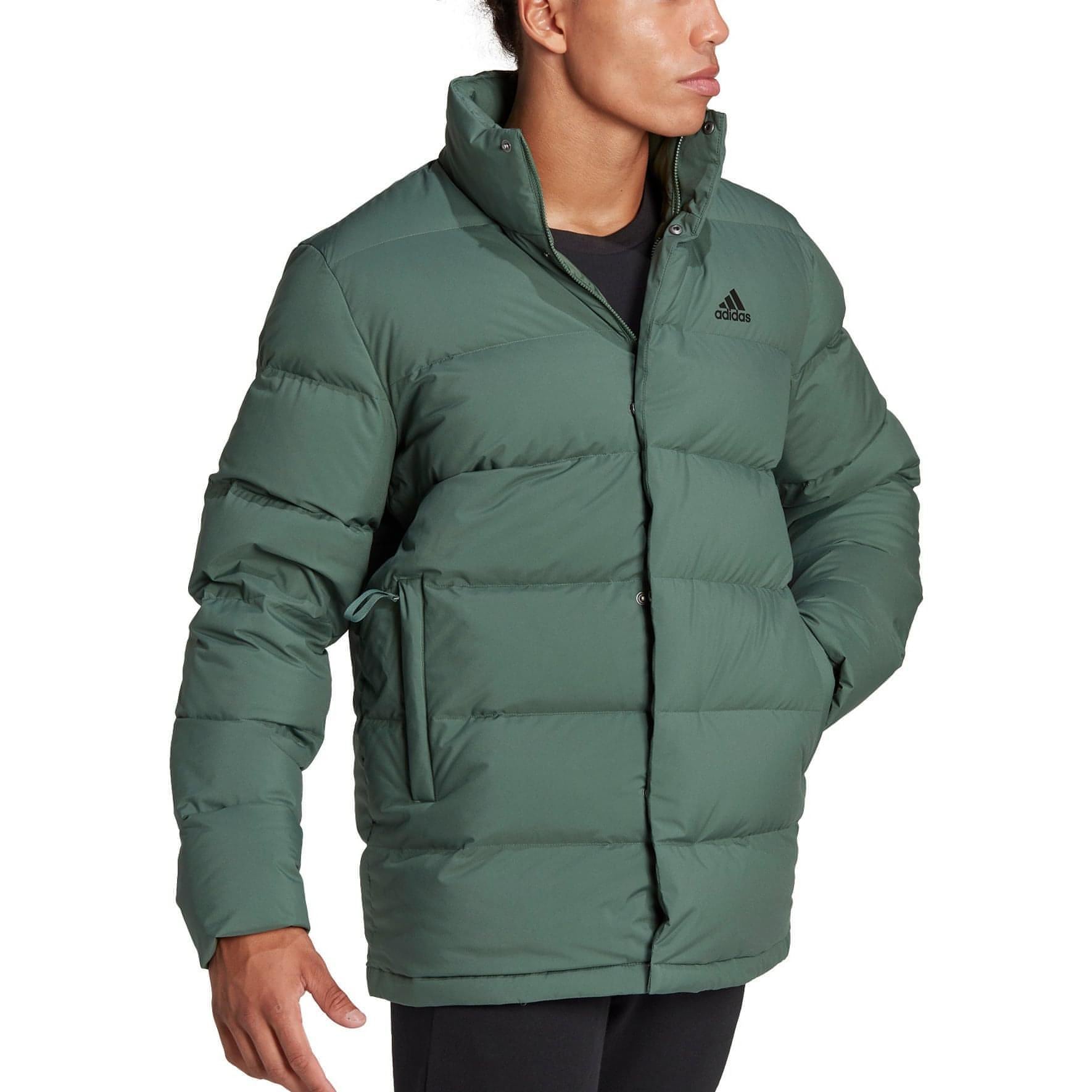 Adidas Helionic Mid Length Down Jacket Hg6282 Side - Side View