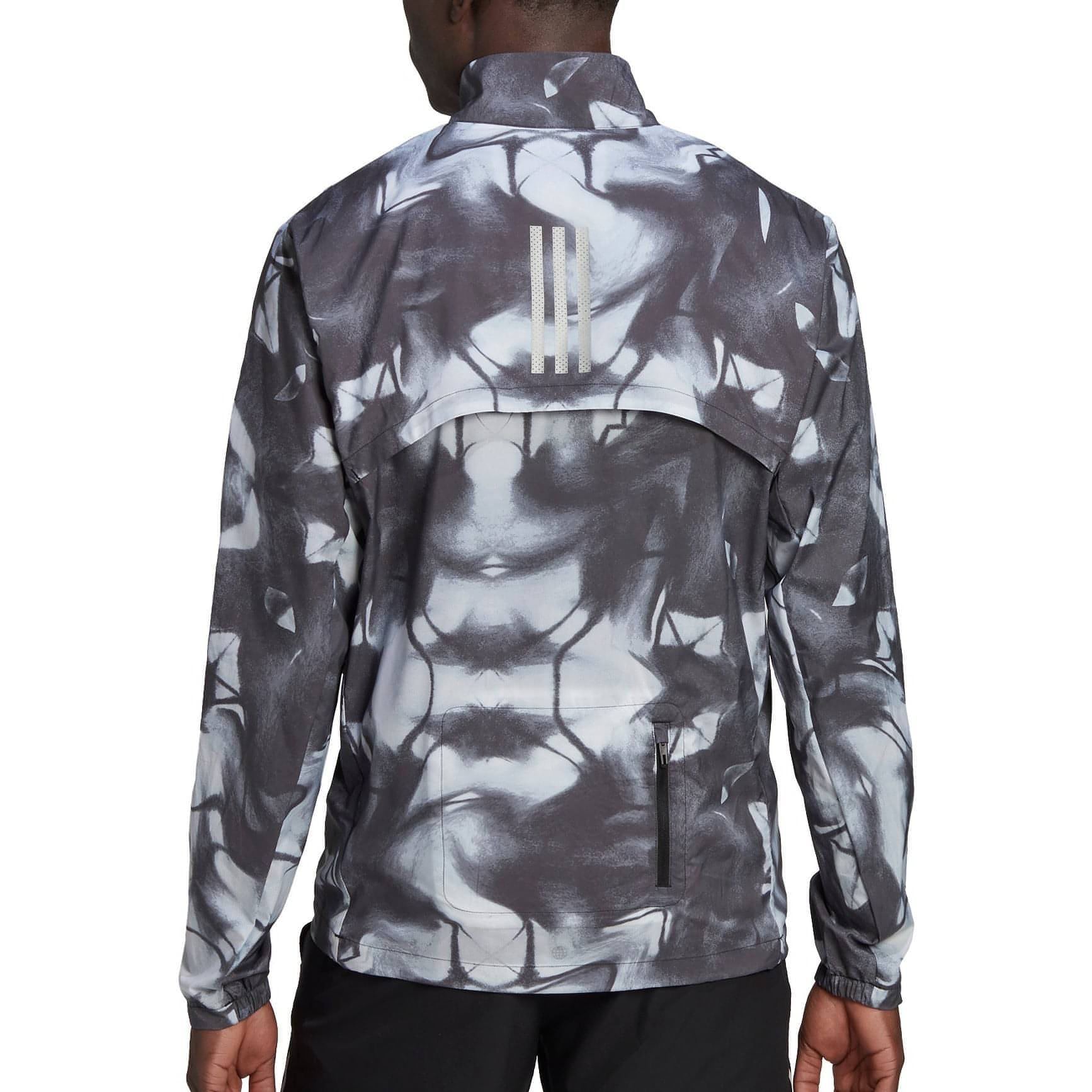 Adidas Marathon Translucent Jacket Hk5643 Back View