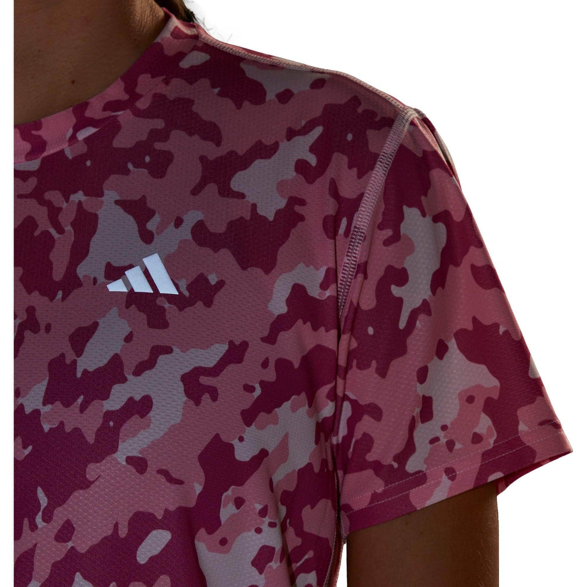 Adidas Own The Run Camo Short Sleeve Hr9973 Details