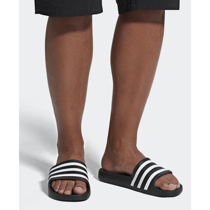 adidas Adilette Aqua Mens Sliders - Black - Start Fitness