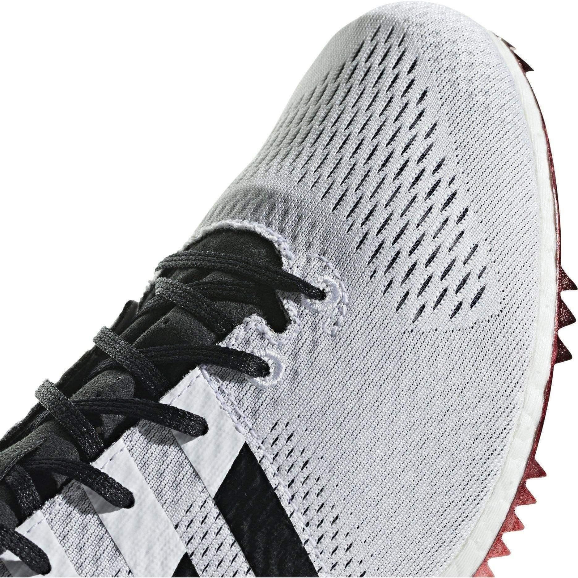 adidas Adizero Avanti Boost Running Spikes - White - Start Fitness