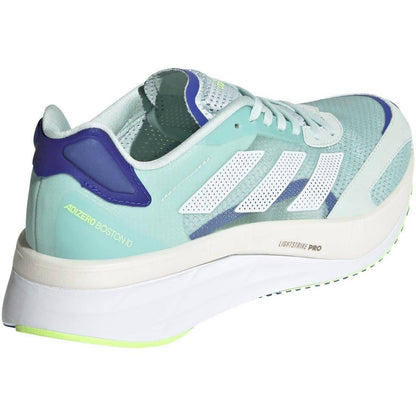 adidas Adizero Boston 10 Boost Womens Running Shoes - Green - Start Fitness