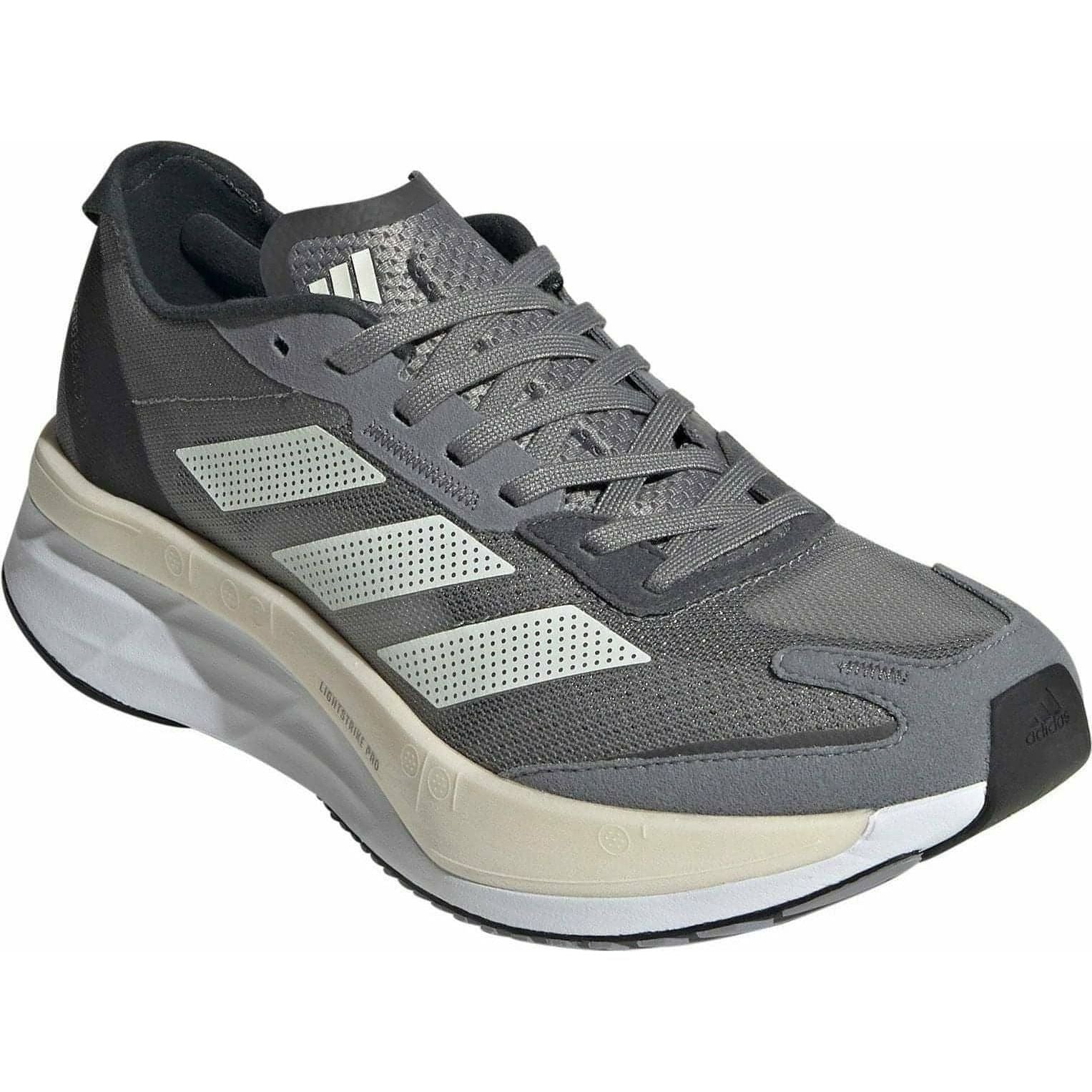 adidas Adizero Boston 11 Womens Running Shoes - Grey - Start Fitness