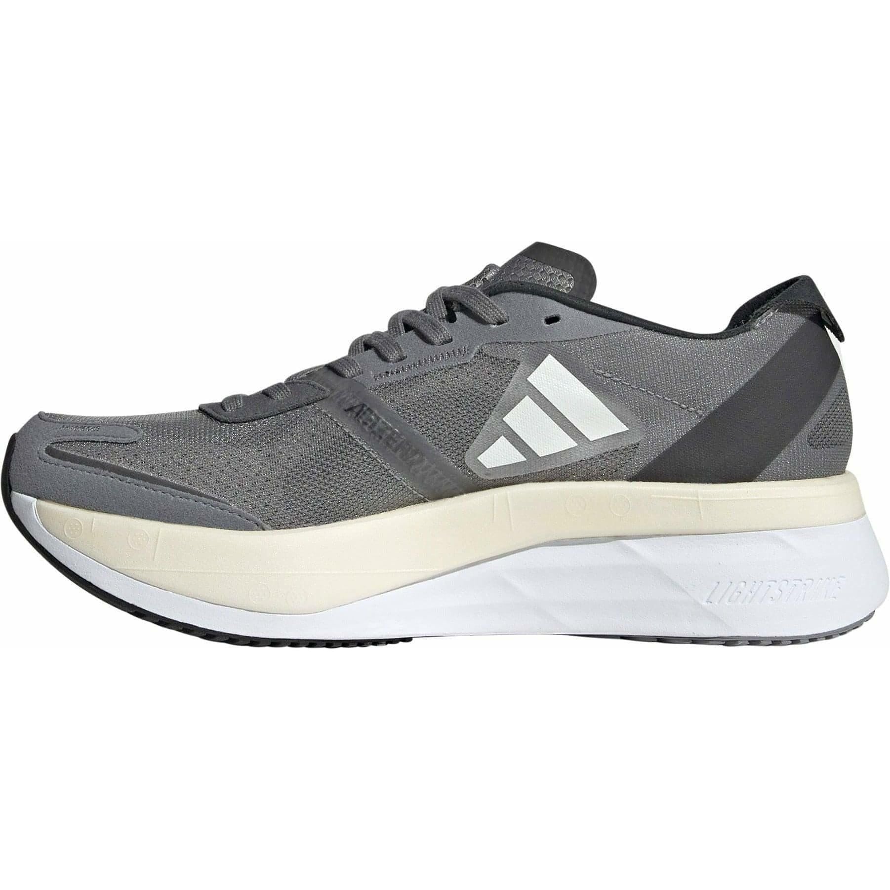 adidas Adizero Boston 11 Womens Running Shoes - Grey - Start Fitness