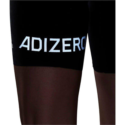 adidas Adizero PrimeWeave Womens Short Running Tights - Black - Start Fitness