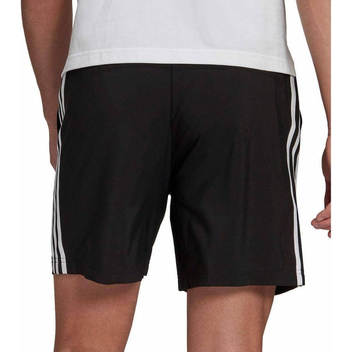 adidas AeroReady Essential Chelsea 3 Stripe Mens Training Shorts - Black - Start Fitness