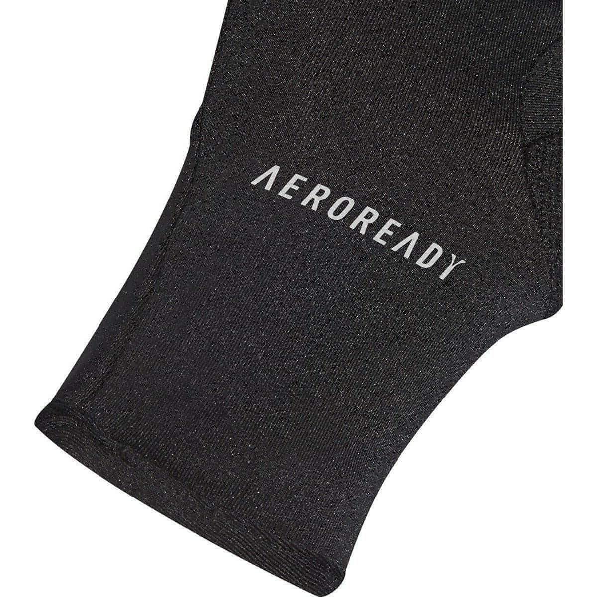 adidas AeroReady Warm Running Gloves - Black - Start Fitness