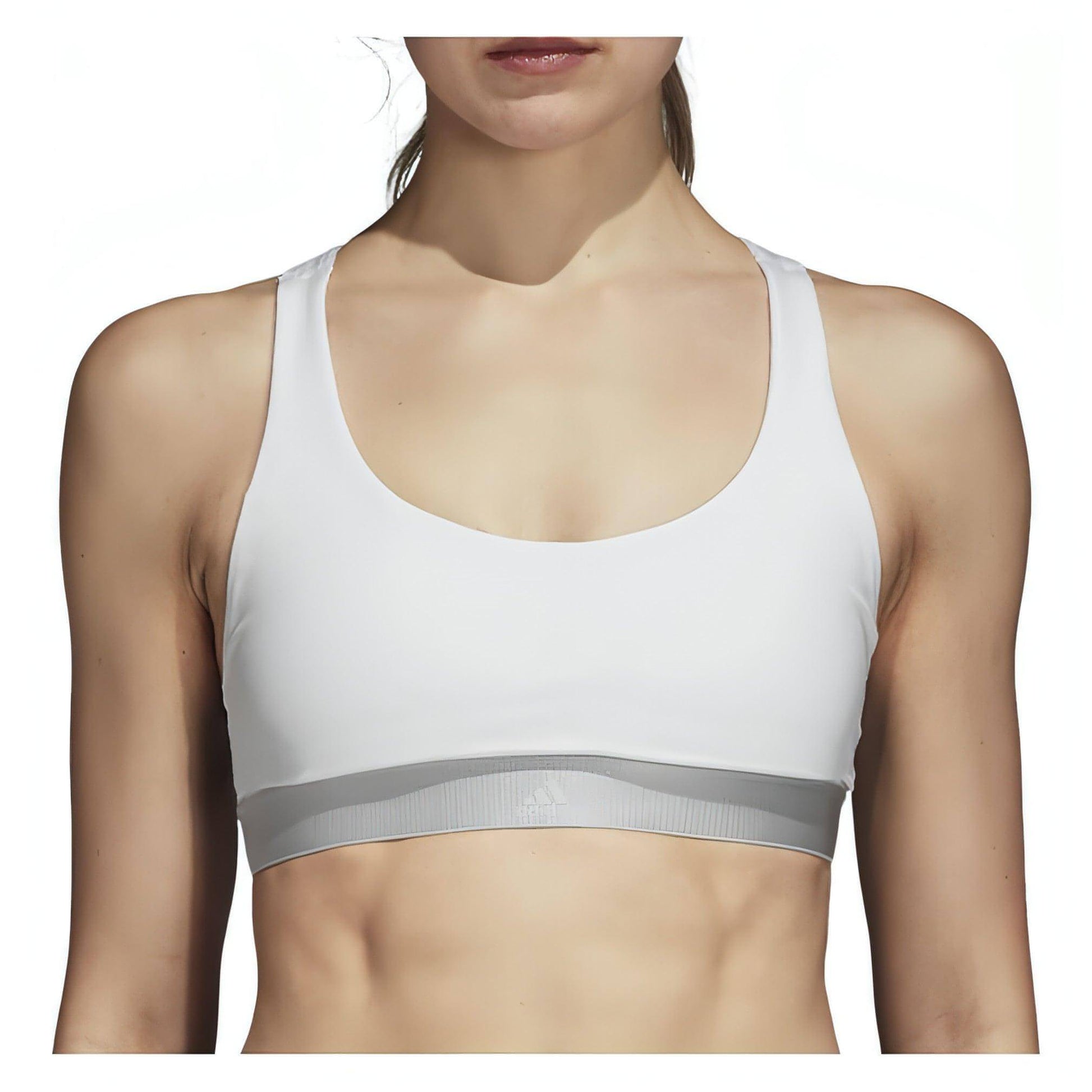 adidas All Me VFA Womens Sports Bra - White - Start Fitness