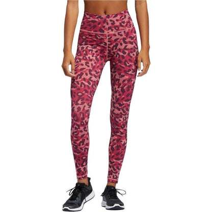 adidas Believe This 2.0 Graphic Womens 7/8 Training Tights - Pink - Start Fitness