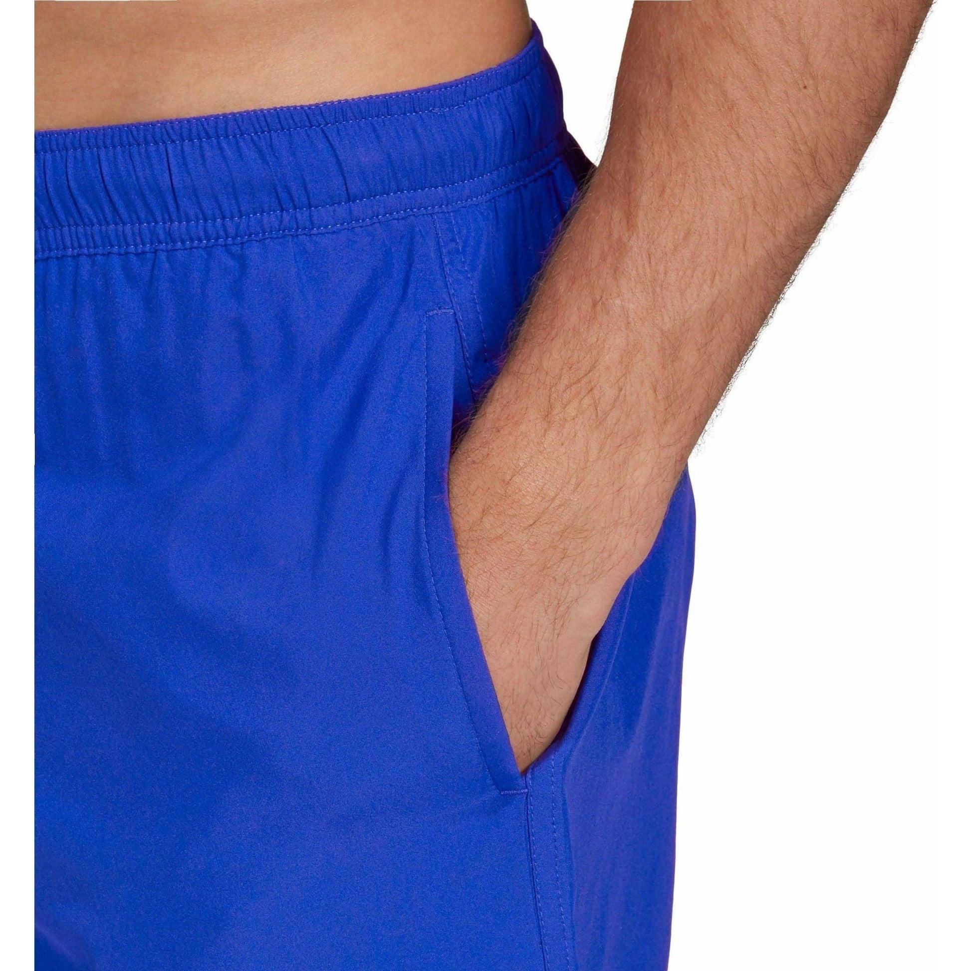 adidas Bold 3 Stripe CLX Mens Swim Shorts - Blue - Start Fitness