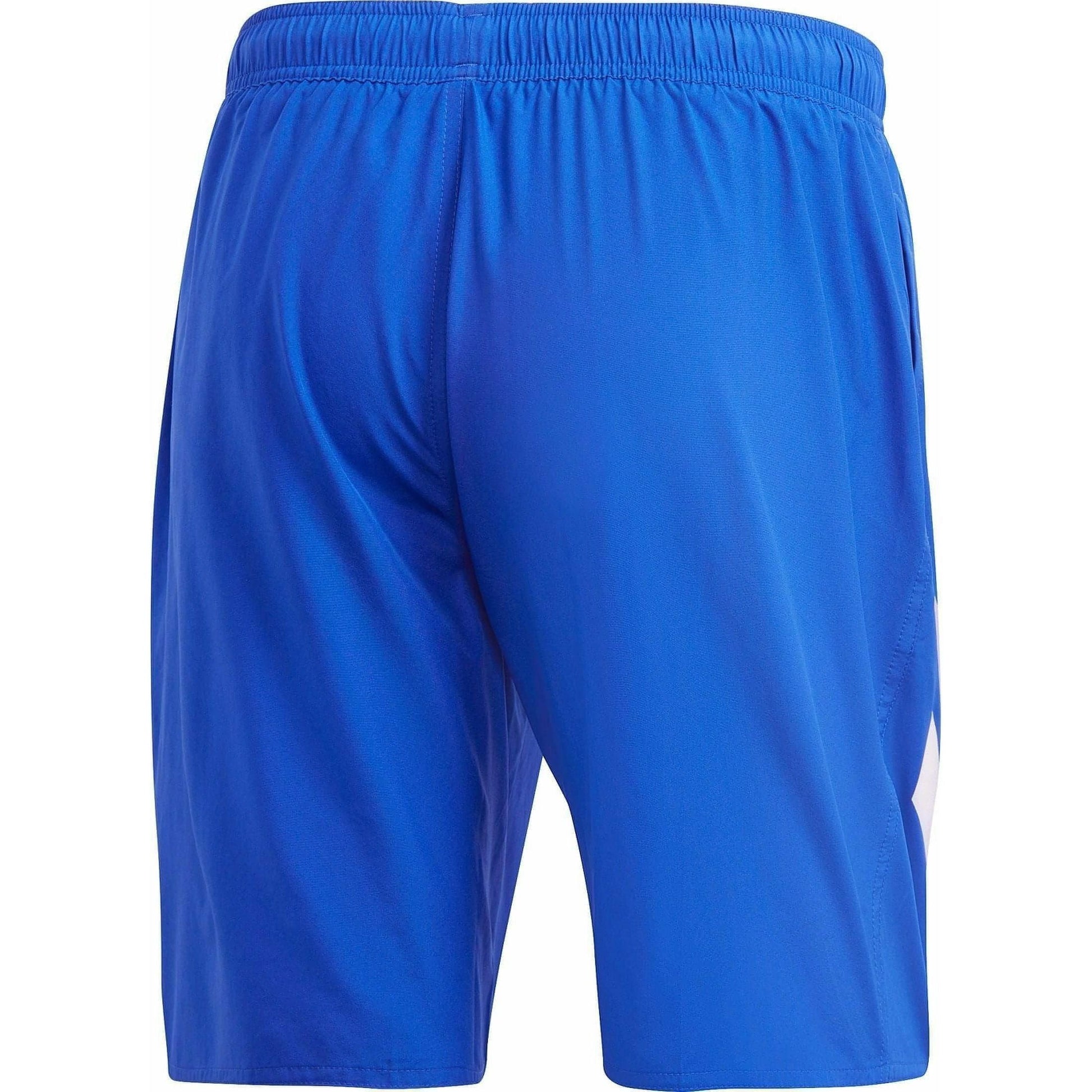 adidas Bold 3 Stripe CLX Mens Swim Shorts - Blue - Start Fitness