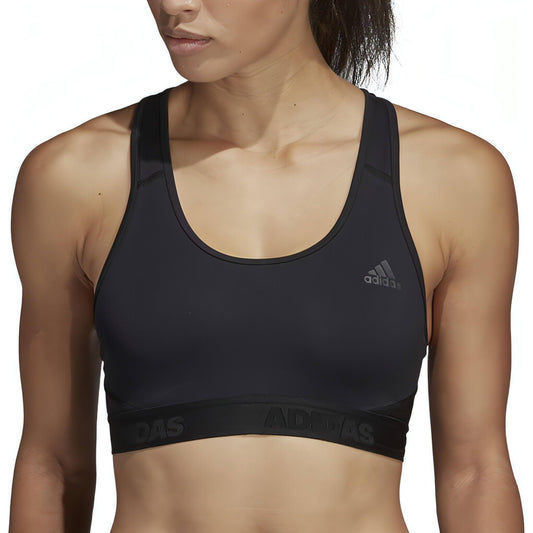 adidas Don't Rest AlphaSkin Womens Sports Bra - Black - Start Fitness