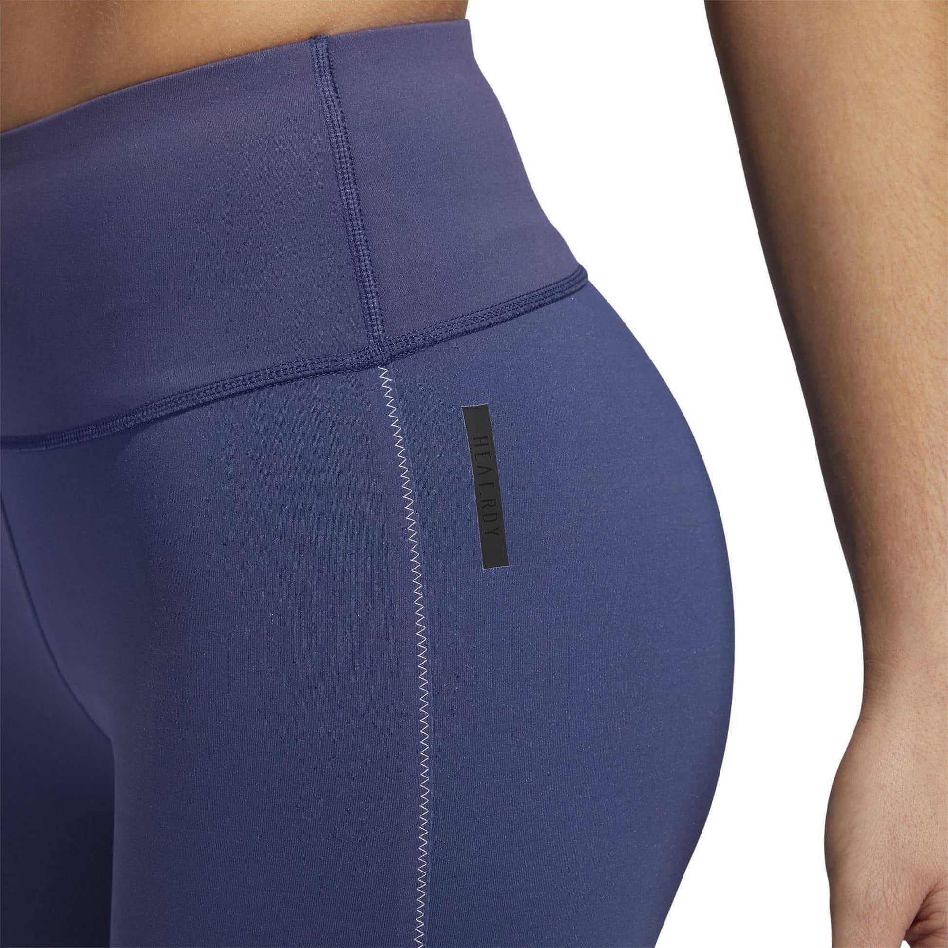 adidas HEAT.RDY Womens 7/8 Training Tights - Blue - Start Fitness