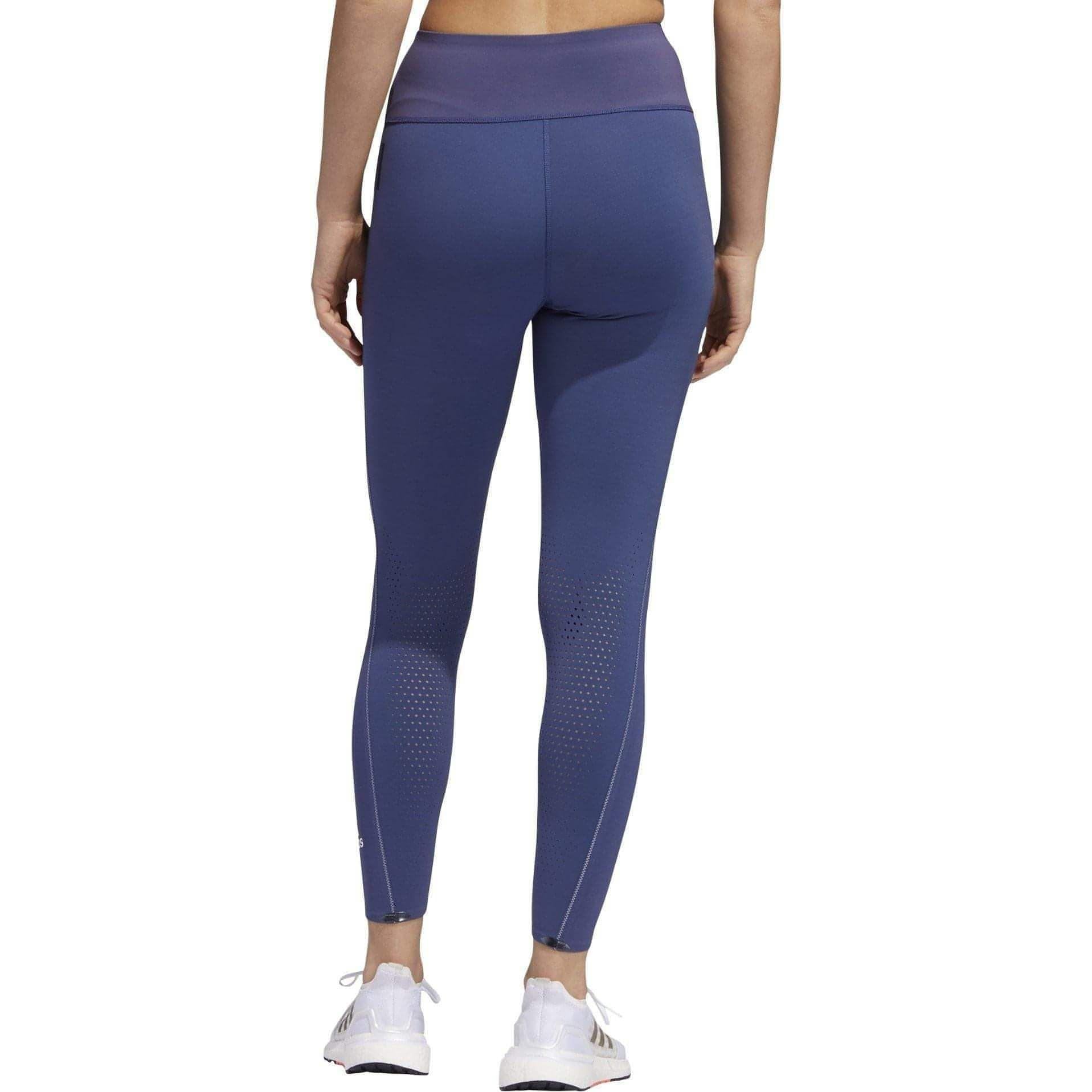 adidas HEAT.RDY Womens 7/8 Training Tights - Blue - Start Fitness