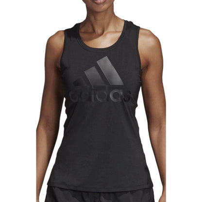 adidas Logo Womens Training Vest Tank Top - Black - Start Fitness