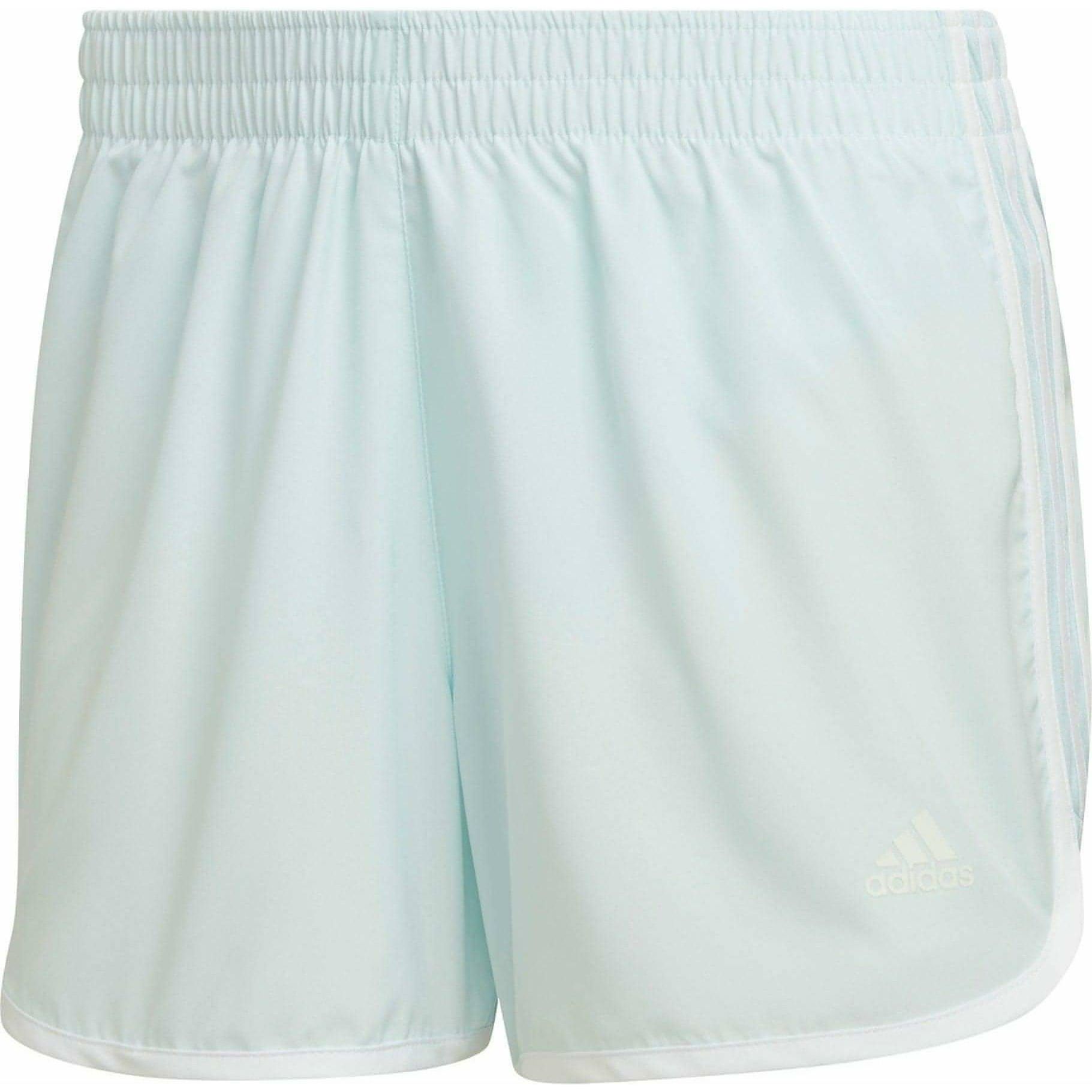 adidas M20 Womens 3 Inch Running Shorts - Green - Start Fitness