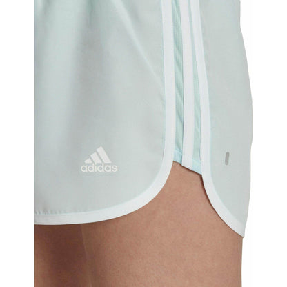 adidas M20 Womens 3 Inch Running Shorts - Green - Start Fitness