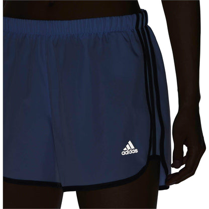 adidas Marathon 20 3 Inch Womens Running Shorts - Blue - Start Fitness