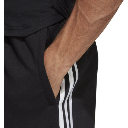 adidas Must Have 3 Stripe Mens Shorts - Black - Start Fitness