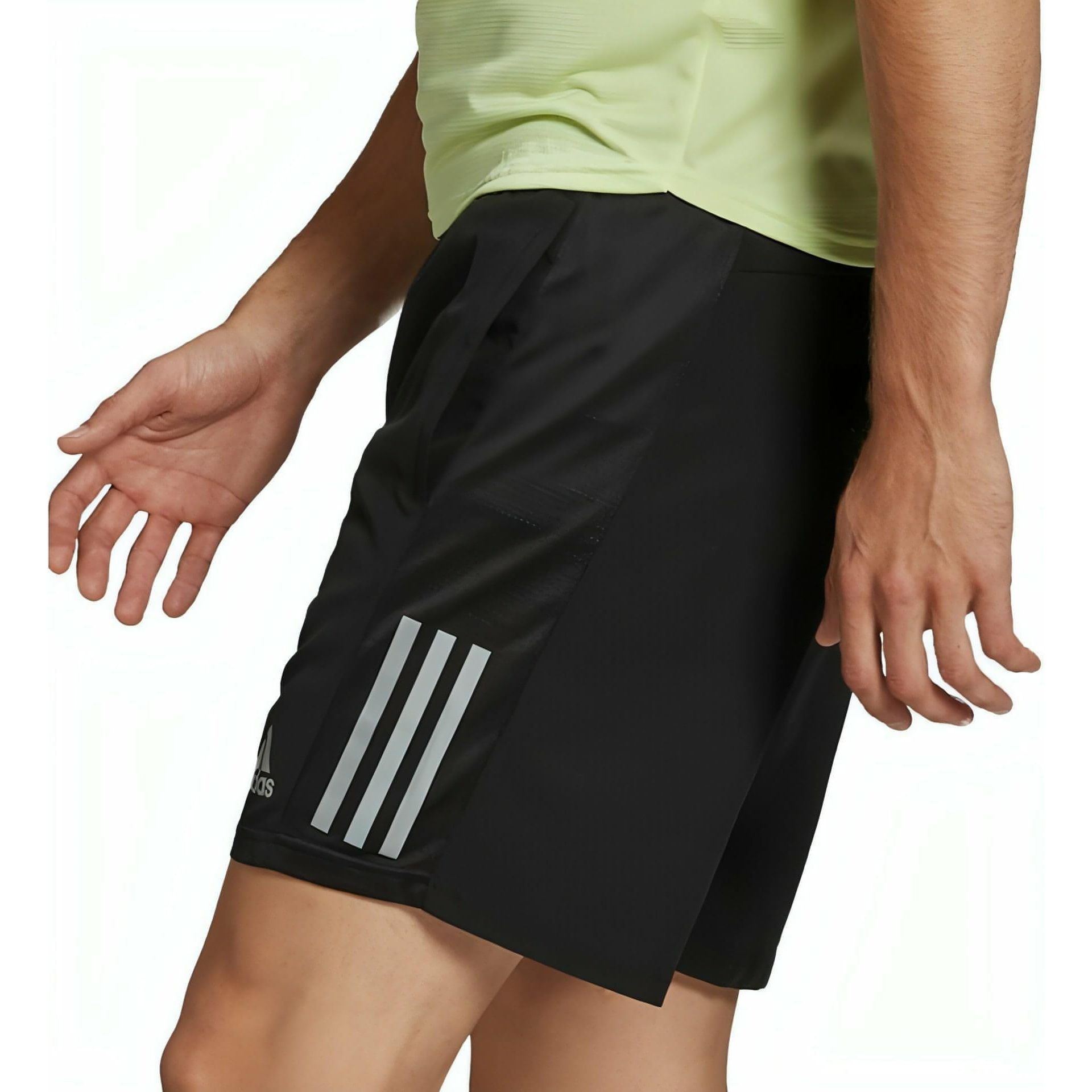 adidas Own The Run 7 Inch Mens Running Shorts - Black - Start Fitness
